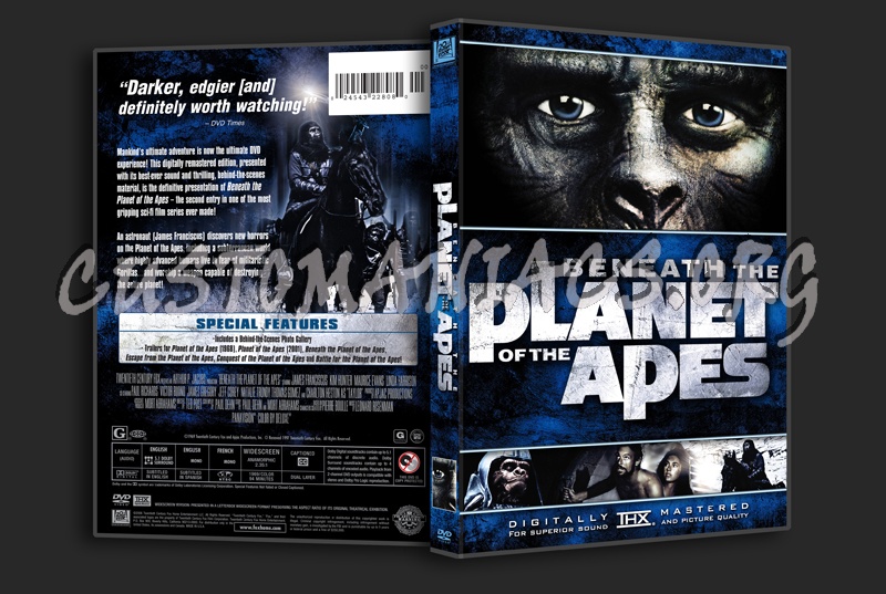 Beneath the Planet of the Apes dvd cover