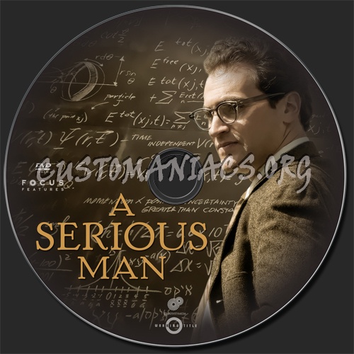 A Serious Man dvd label