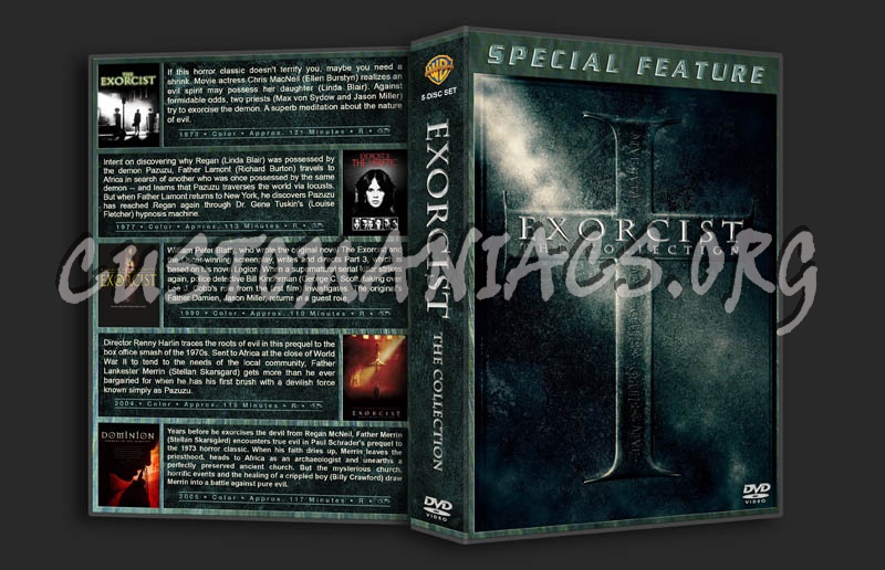 Exorcist: The Collection dvd cover