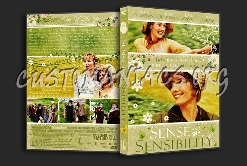 Sense and Sensibility dvd cover