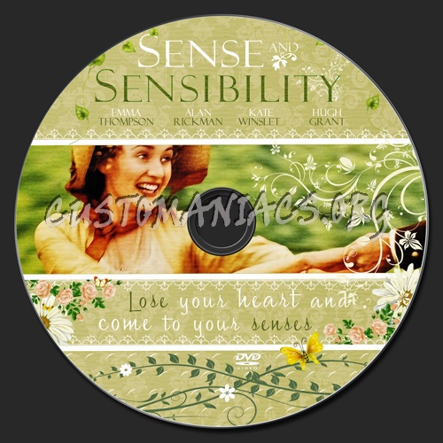 Sense and Sensibility dvd label