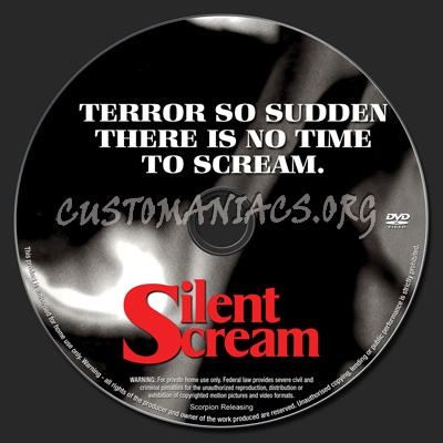 Silent Scream dvd label