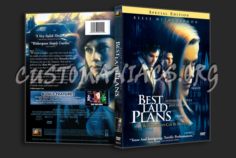 Best Laid Plans dvd cover