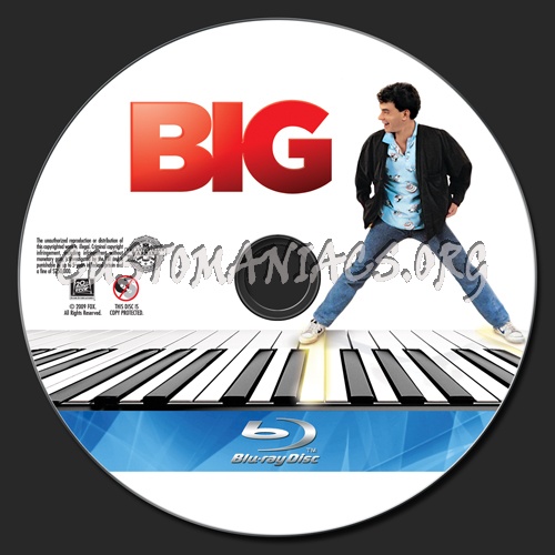 Big blu-ray label