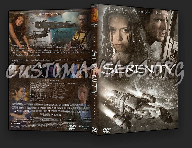 Serenity dvd cover