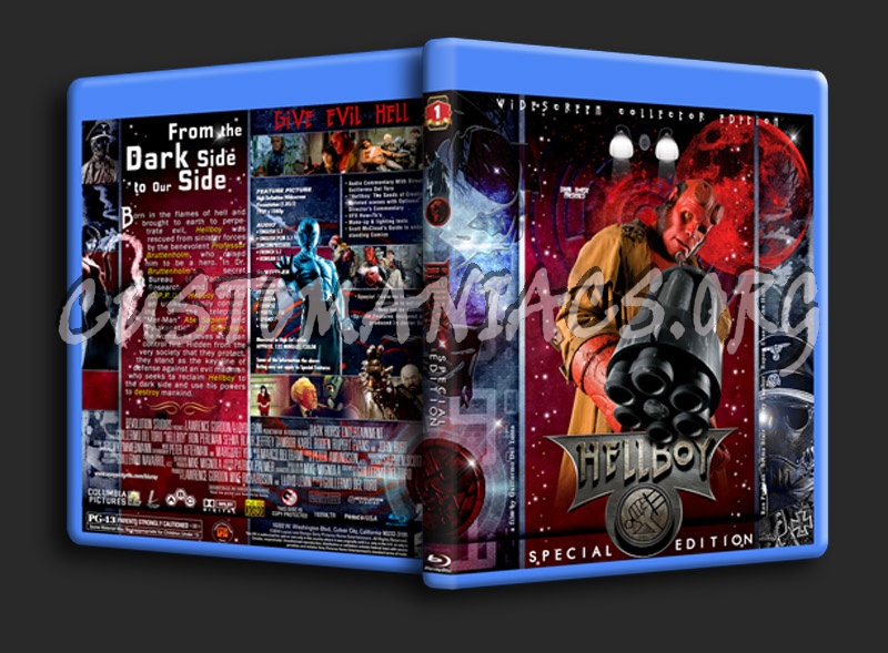 Hellboy blu-ray cover