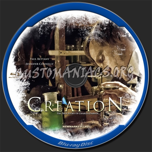 Creation blu-ray label