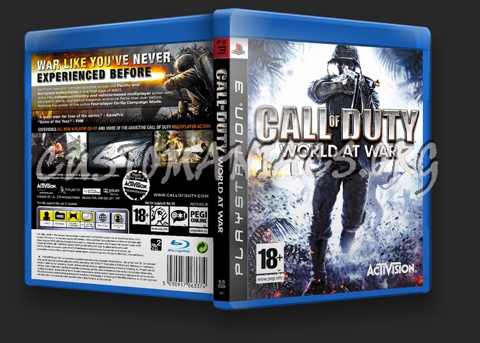 Call of Duty - World at War dvd cover