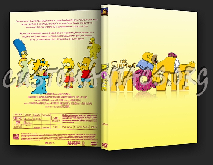 The Simpsons Movie dvd cover