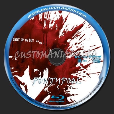 Pontypool blu-ray label