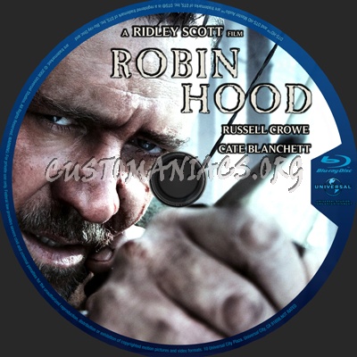 Robin Hood blu-ray label