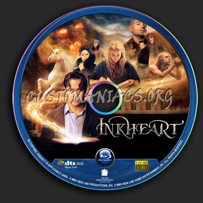 Inkheart blu-ray label