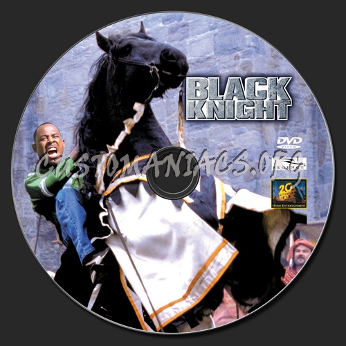 Black Knight dvd label