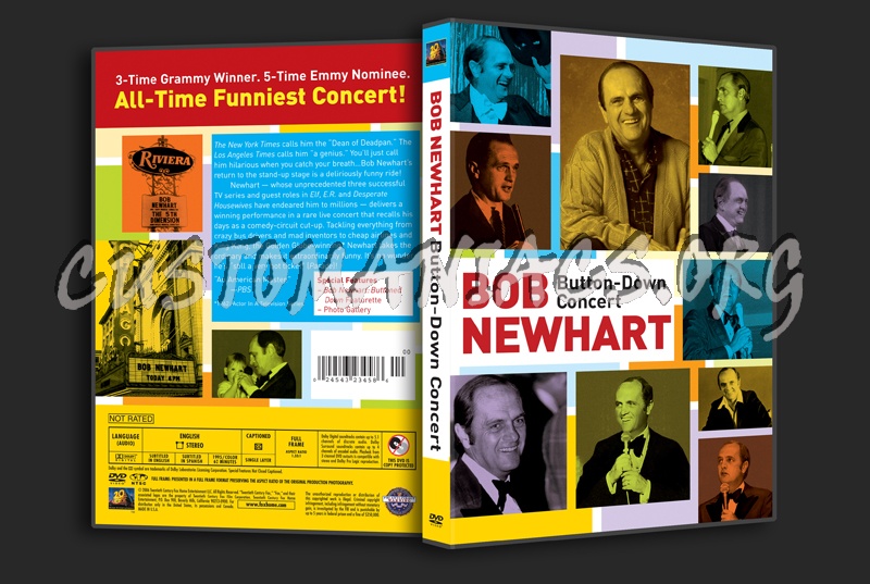 Bob Newhart  Button-Down Concert dvd cover