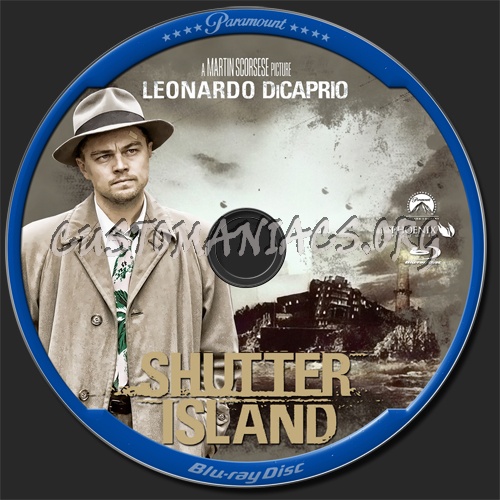 Shutter Island blu-ray label