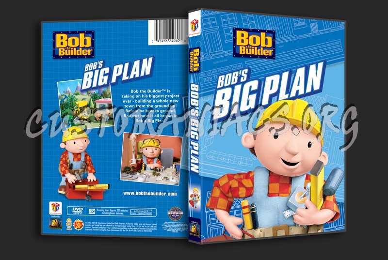 Bob the Builder Bob's Big Plan dvd cover