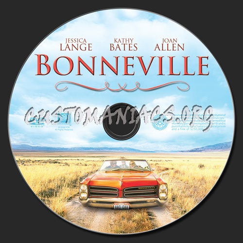 Bonneville dvd label