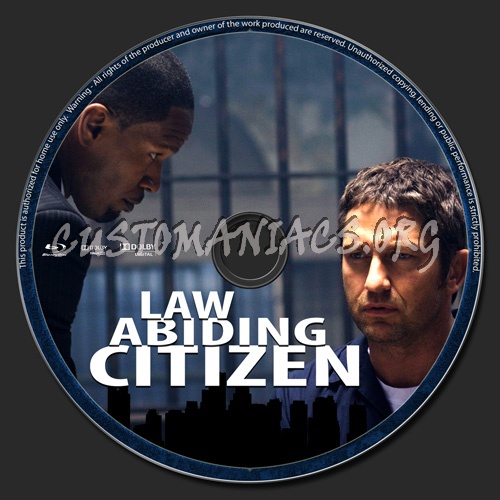 Law Abiding Citizen blu-ray label