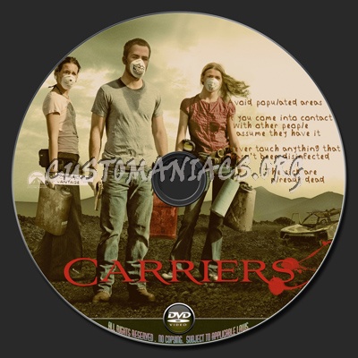 Carriers dvd label