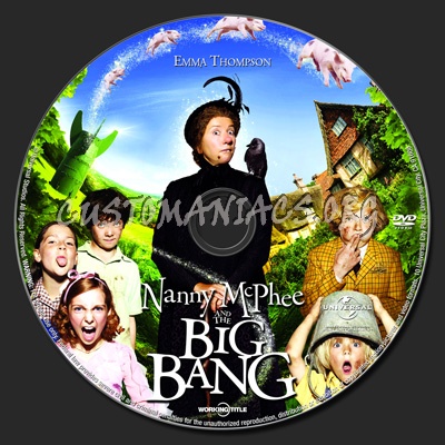 Nanny McPhee and the Big Bang dvd label