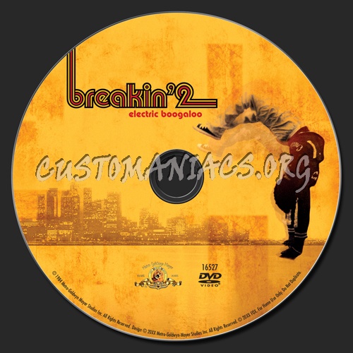 Breakin' 2 dvd label