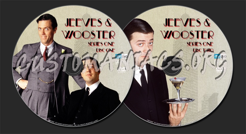 Jeeves And Wooster dvd label