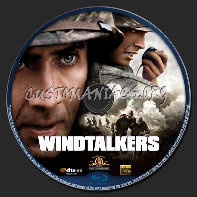 Windtalkers blu-ray label