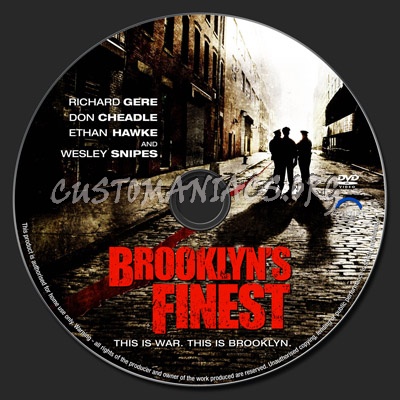 Brooklyn's Finest dvd label