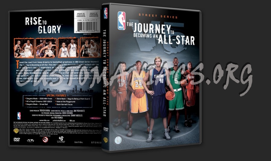 Street Series Vol. 5 - The Journey to Becoming an All-Star dvd cover