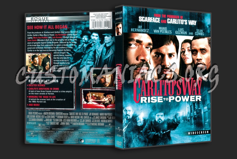 Carlito's Way Rise to Power dvd cover