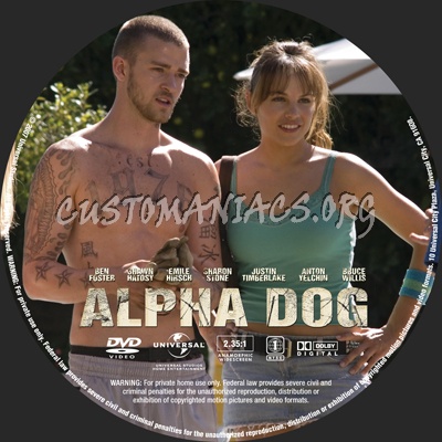 Alpha Dog dvd label