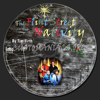 Flint Street Nativity dvd label