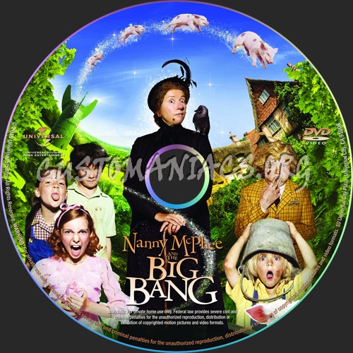 Nanny McPhee and the Big Bang dvd label