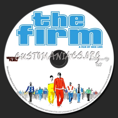 The Firm dvd label