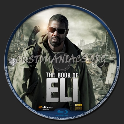 The Book Of Eli blu-ray label