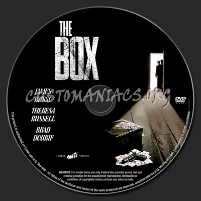 The Box dvd label