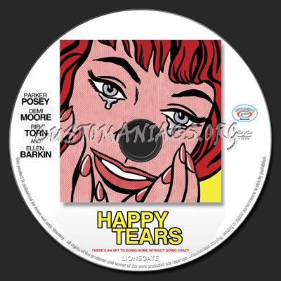 Happy Tears dvd label