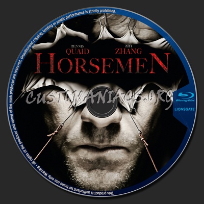 Horsemen blu-ray label