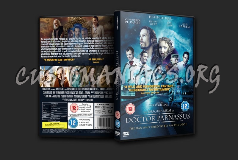 The Imaginarium of Doctor Parnassus dvd cover