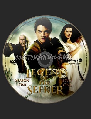 Legend of the Seeker dvd label