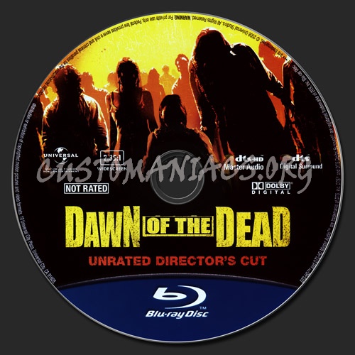 Dawn of the Dead (2004) blu-ray label - DVD Covers & Labels by ...