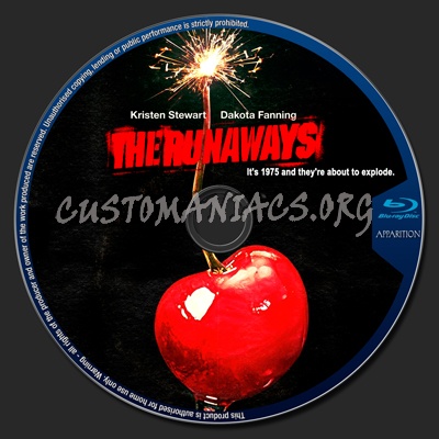 The Runaways blu-ray label