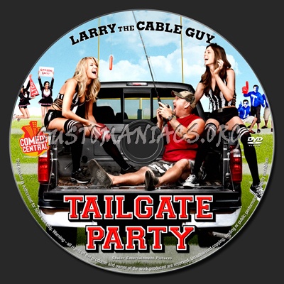 Larry the Cable Guy Tailgate Party dvd label