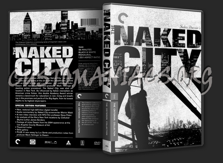 380 - The Naked City dvd cover