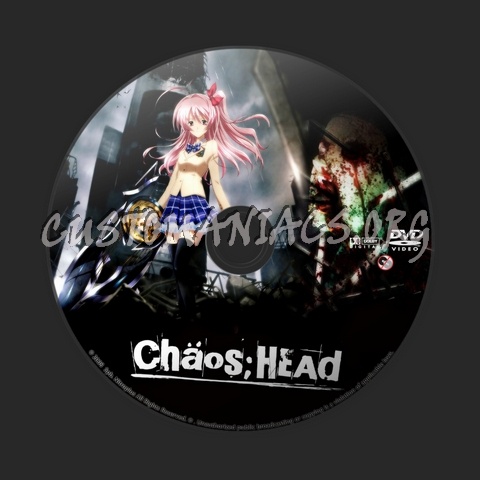 Chaos Head dvd label