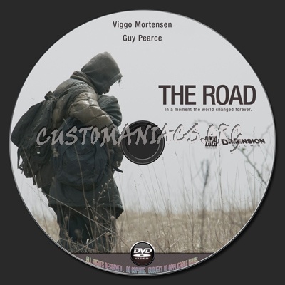 The Road dvd label