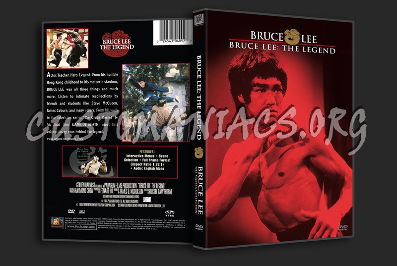 Bruce Lee The Legend dvd cover