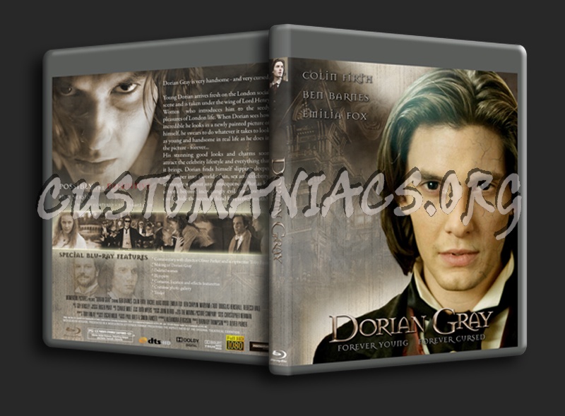 Dorian Gray blu-ray cover