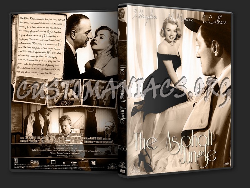 The Asphalt Jungle dvd cover