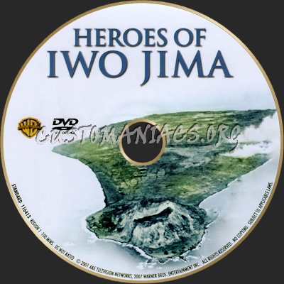 Heroes of Iwo Jima dvd label